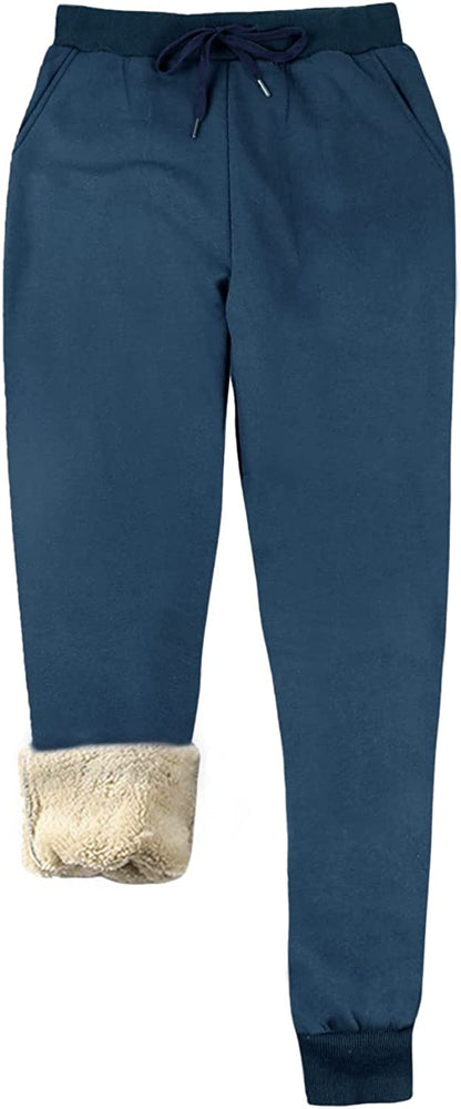 Comfy Womens Fleece Lined Joggers - NextMamas