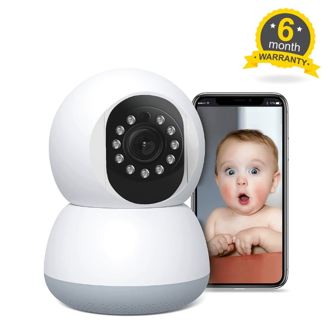 Baby Monitor with Camera &amp; Audio – 3MP Night Vision + Motion Detection - NextMamas