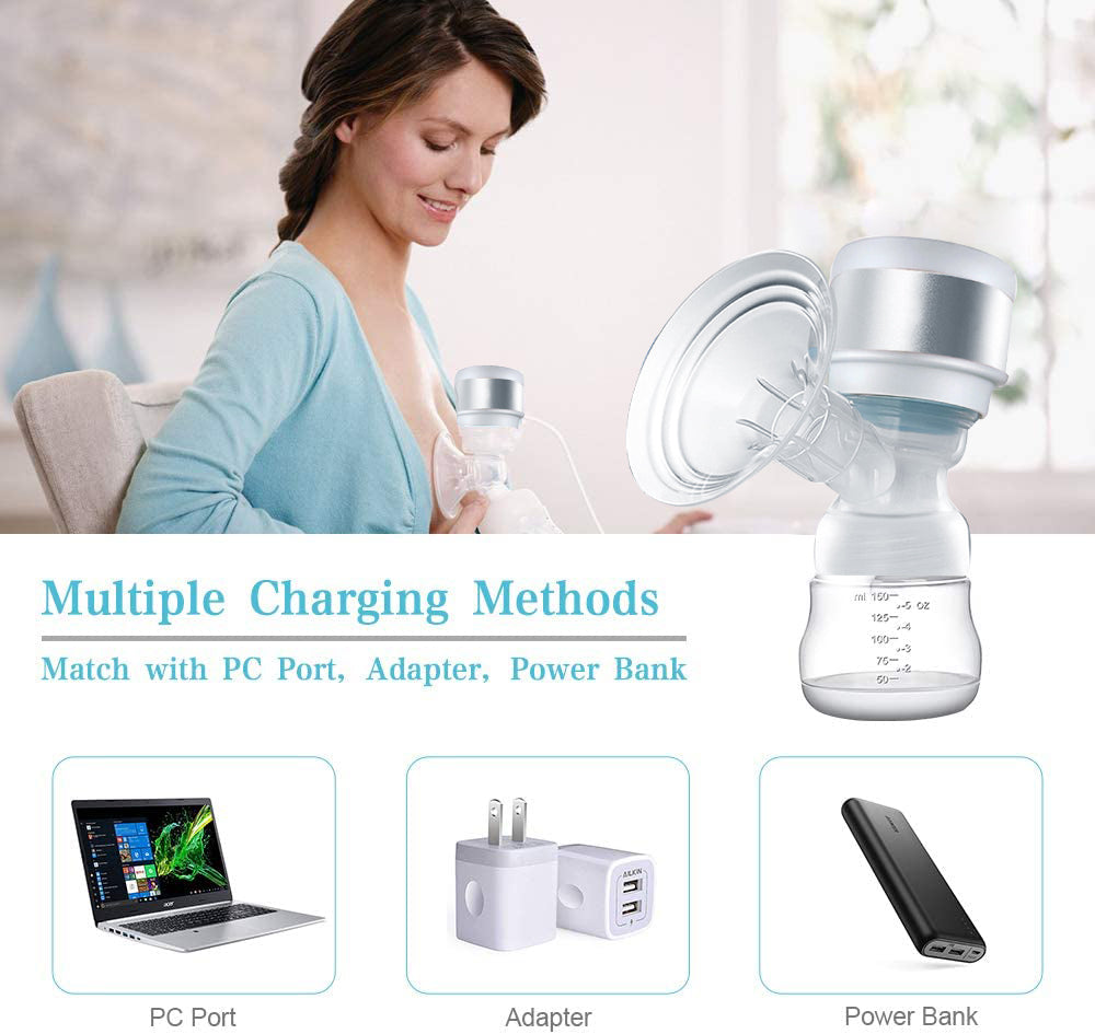 Portable Electric Breast Pump – Rechargeable - NextMamas