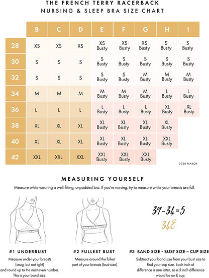 Racerback Nursing Sleep Bra for Maternity - NextMamas