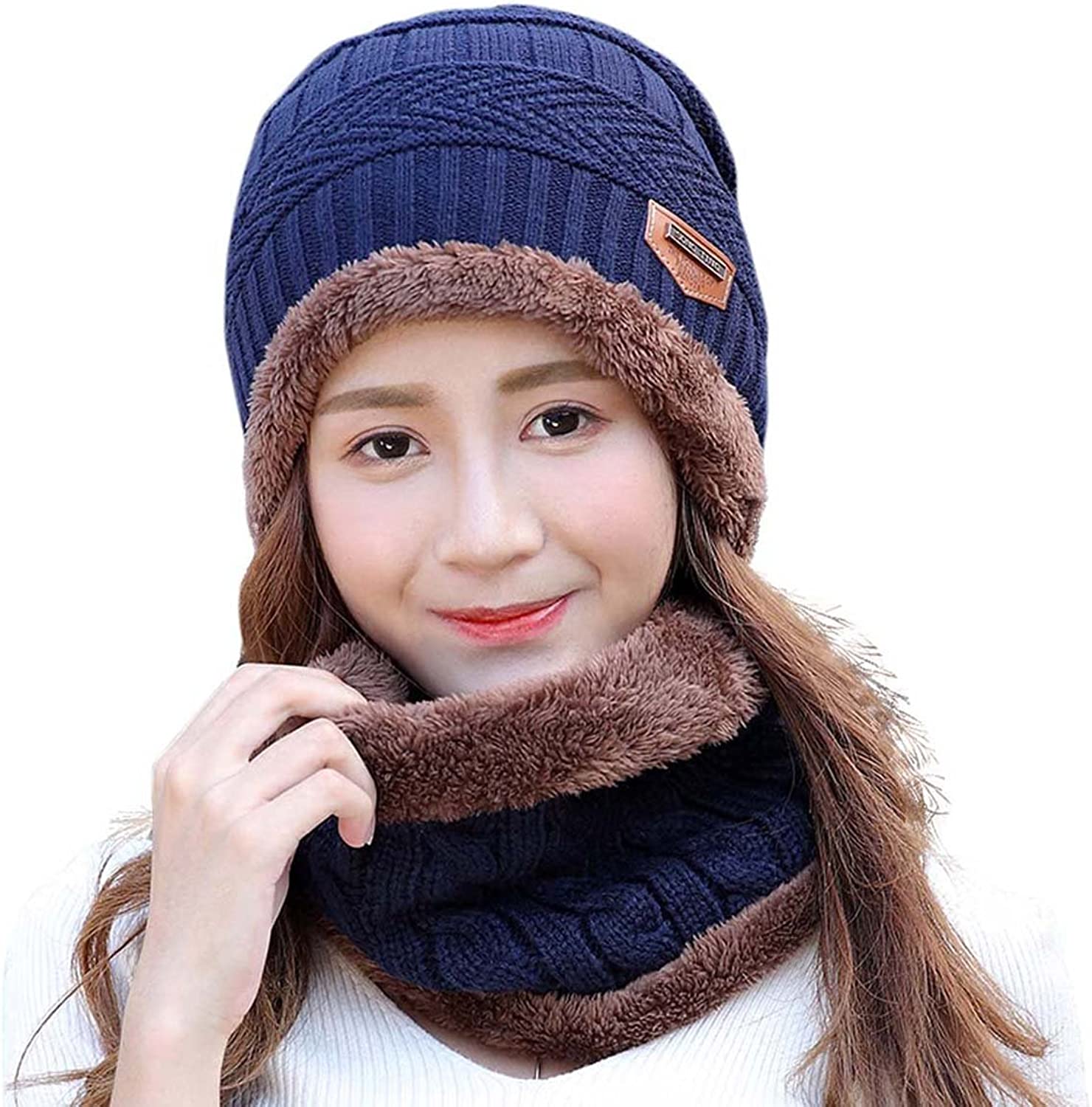 Womens Slouchy Beanie Winter Hat Knit Warm Outdoor Cap. - NextMamas