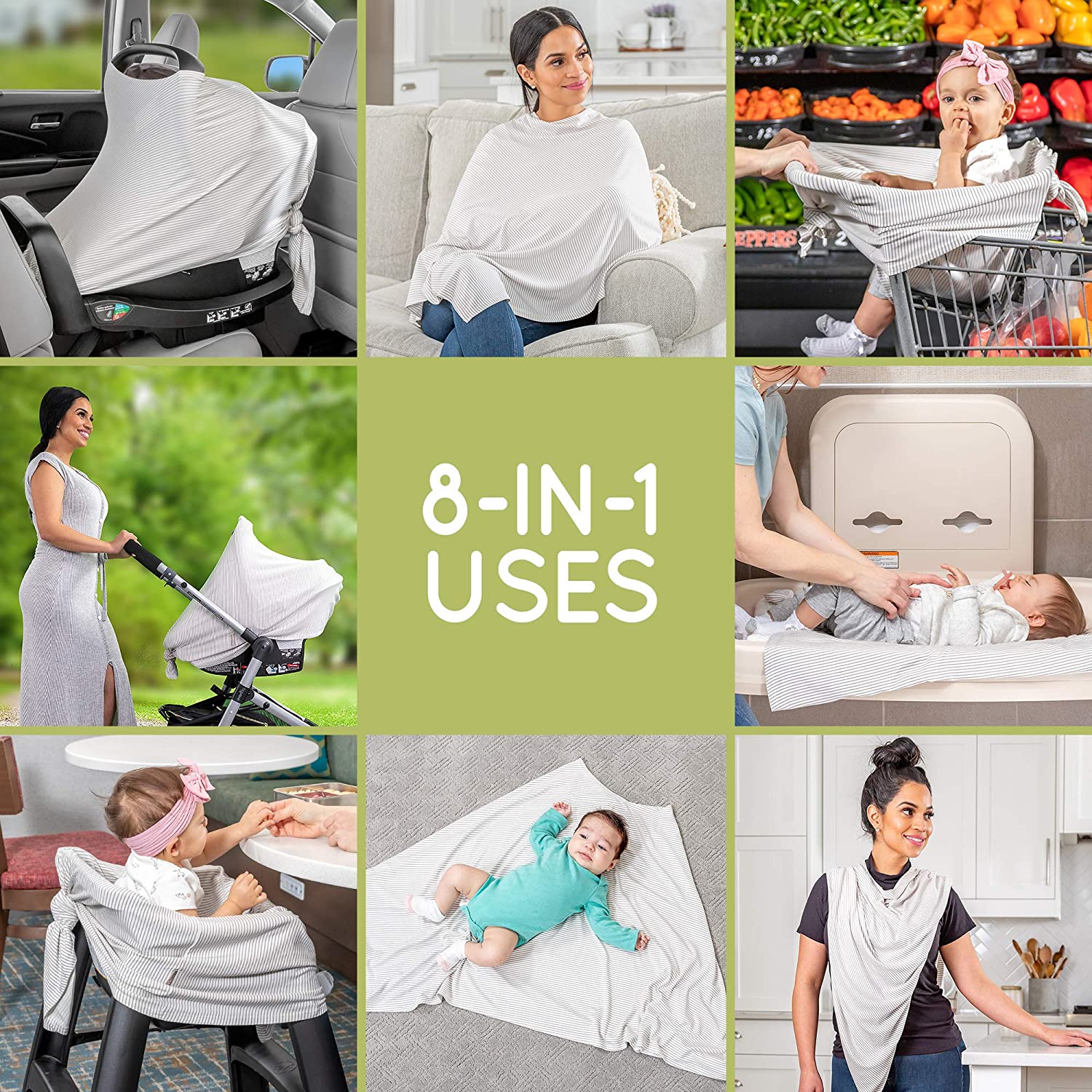 360° Nursing Cover – Full Privacy for Breastfeeding - NextMamas