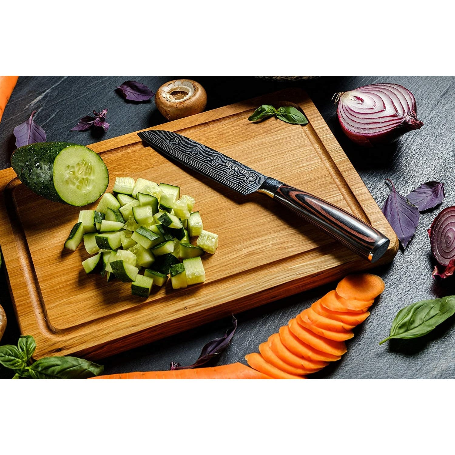 5-Piece Japanese Kitchen Knife Set – Ultra Sharp &amp; Professional - NextMamas