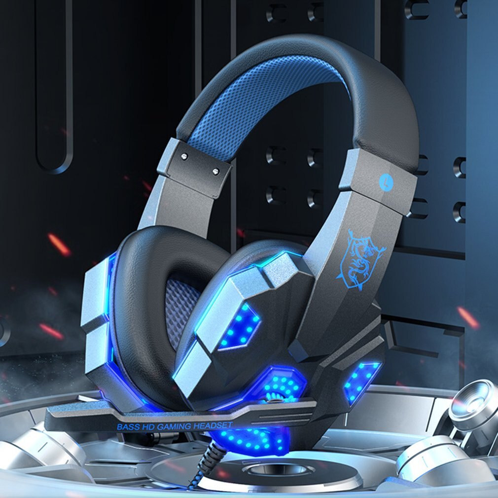 Gaming Headset – Noise-Cancelling with Luminous Wired Design - NextMamas