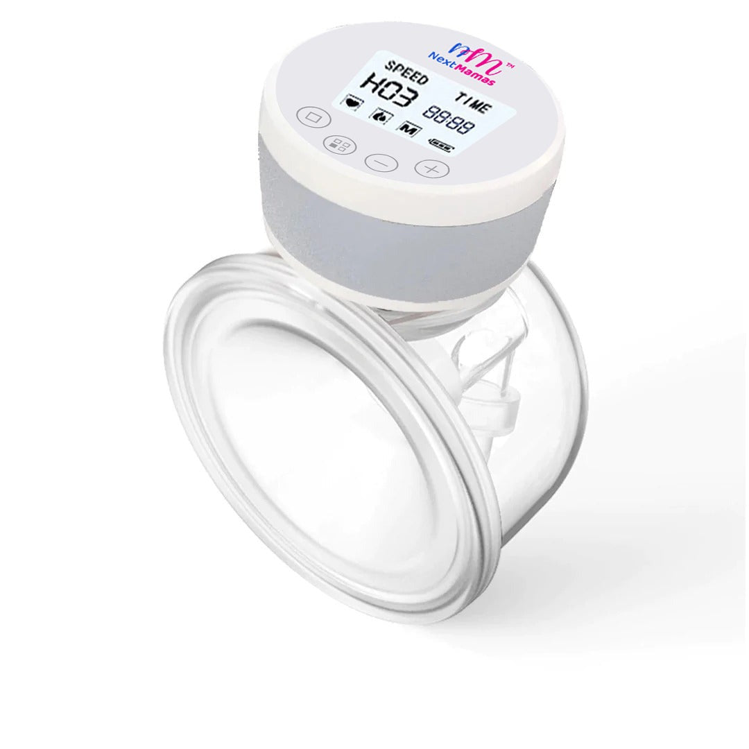 Electric Wearable Breast Pump | Rechargeable Hands-Free &amp; Portable Breast Pump with 2 Modes 9 Levels. - NextMamas