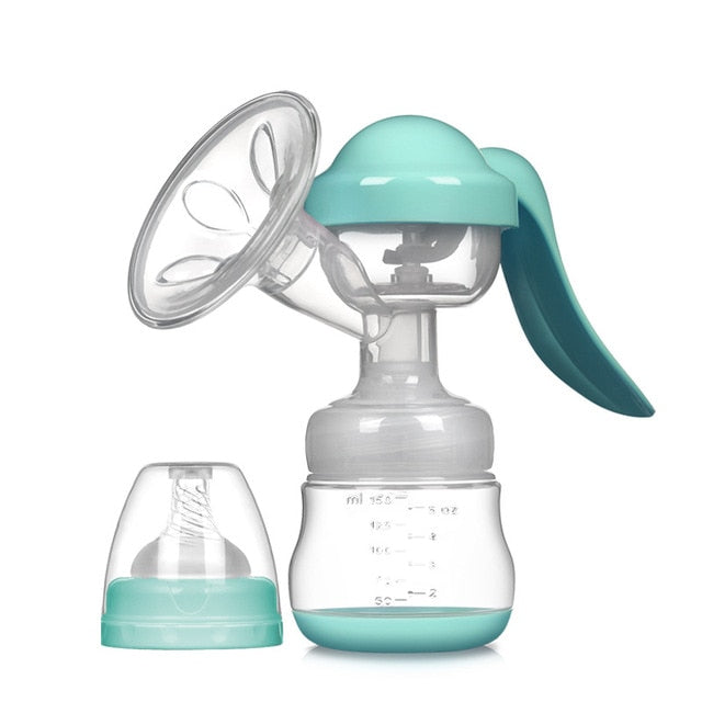 Manual Breast Pump with Pacifier Set | Portable &amp; No Electricity Required - NextMamas