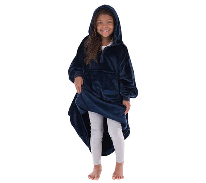 Oversized Hoodie For Adults &amp; Kids  |  Microfiber &amp; Sherpa Wearable Blanket. - NextMamas