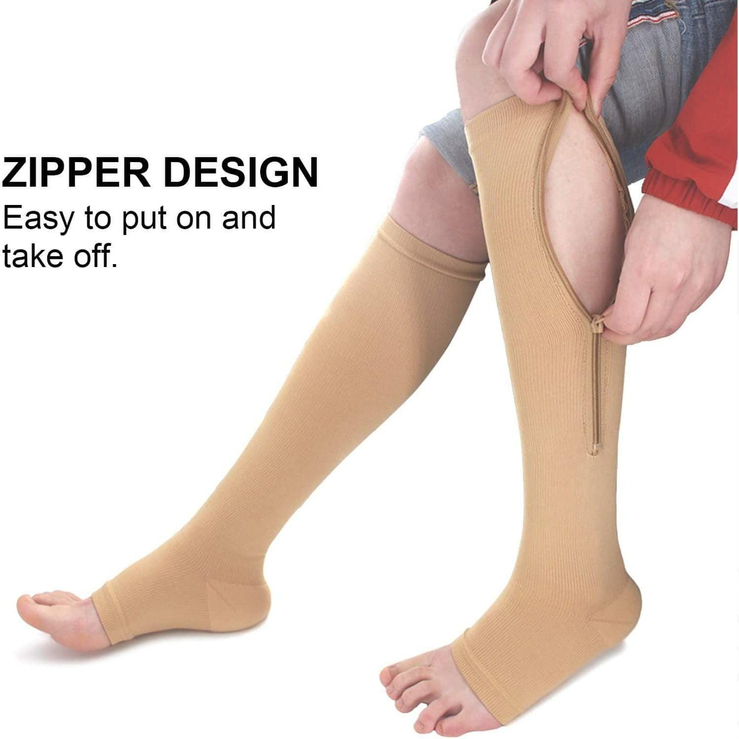 Compression Socks Stocking | For Pregnancy Leg Swelling, Leg Edema, Leg Pain, Varicose Vein, Surgery &amp; DVT - NextMamas