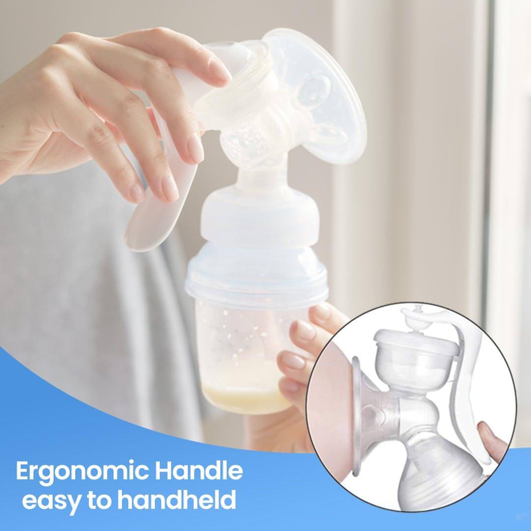 Manual Breast Pump with Pacifier Set | Portable &amp; No Electricity Required - NextMamas