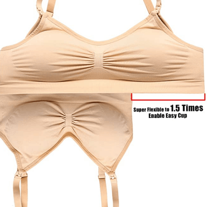 Padded Seamless Nursing Bra - NextMamas