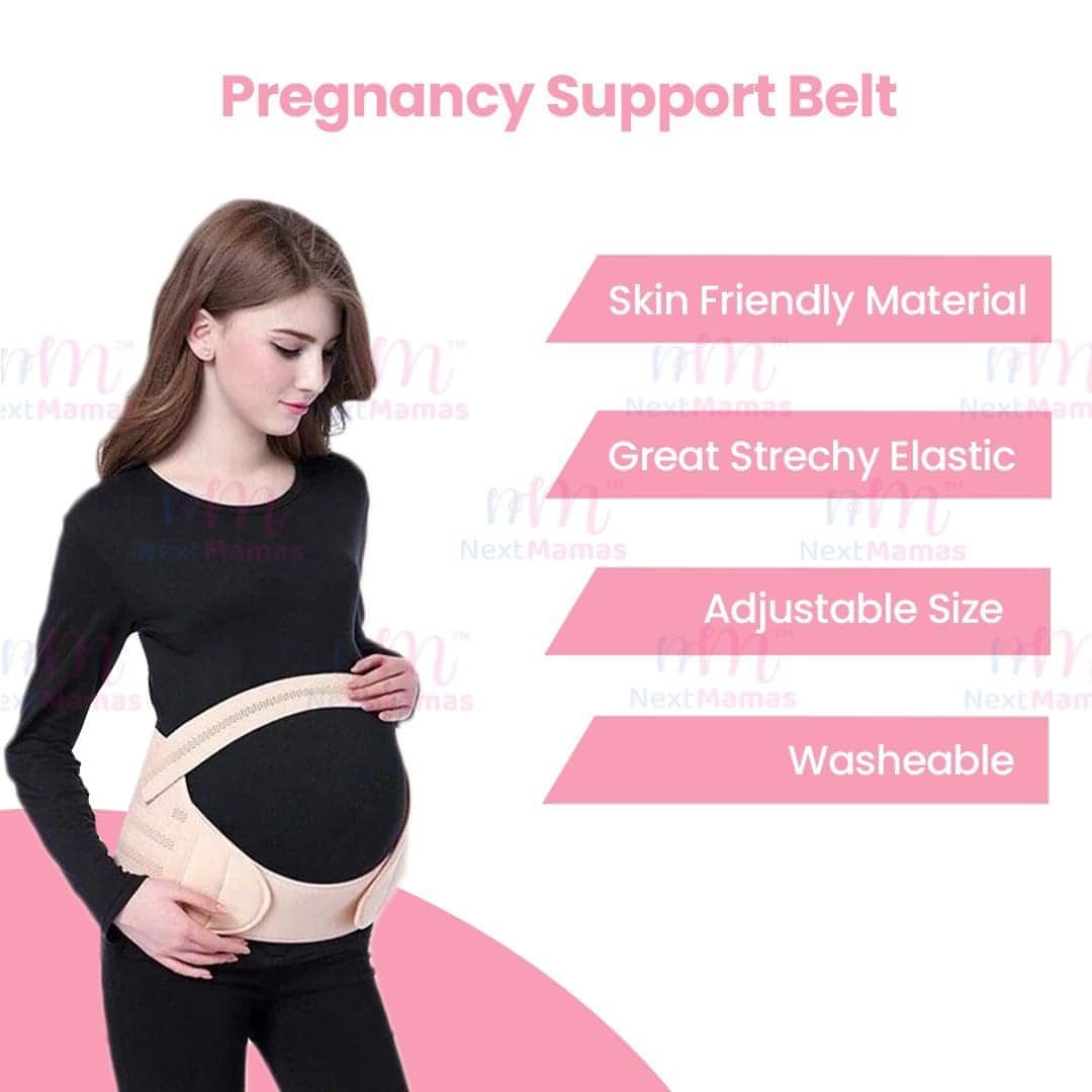 Pregnancy Back Support Belt | Supports Child Weight &amp; Relieve Back Pressure - NextMamas