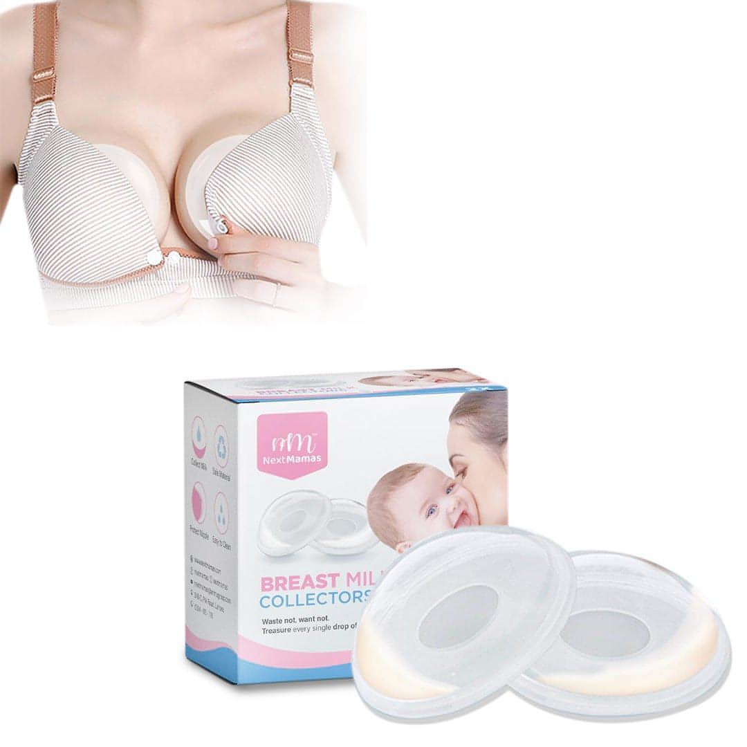 Reusable Breast Milk Collector | Collect Breastmilk Leaks, Breast Shells, Nursing Cups, Milk Saver - NextMamas