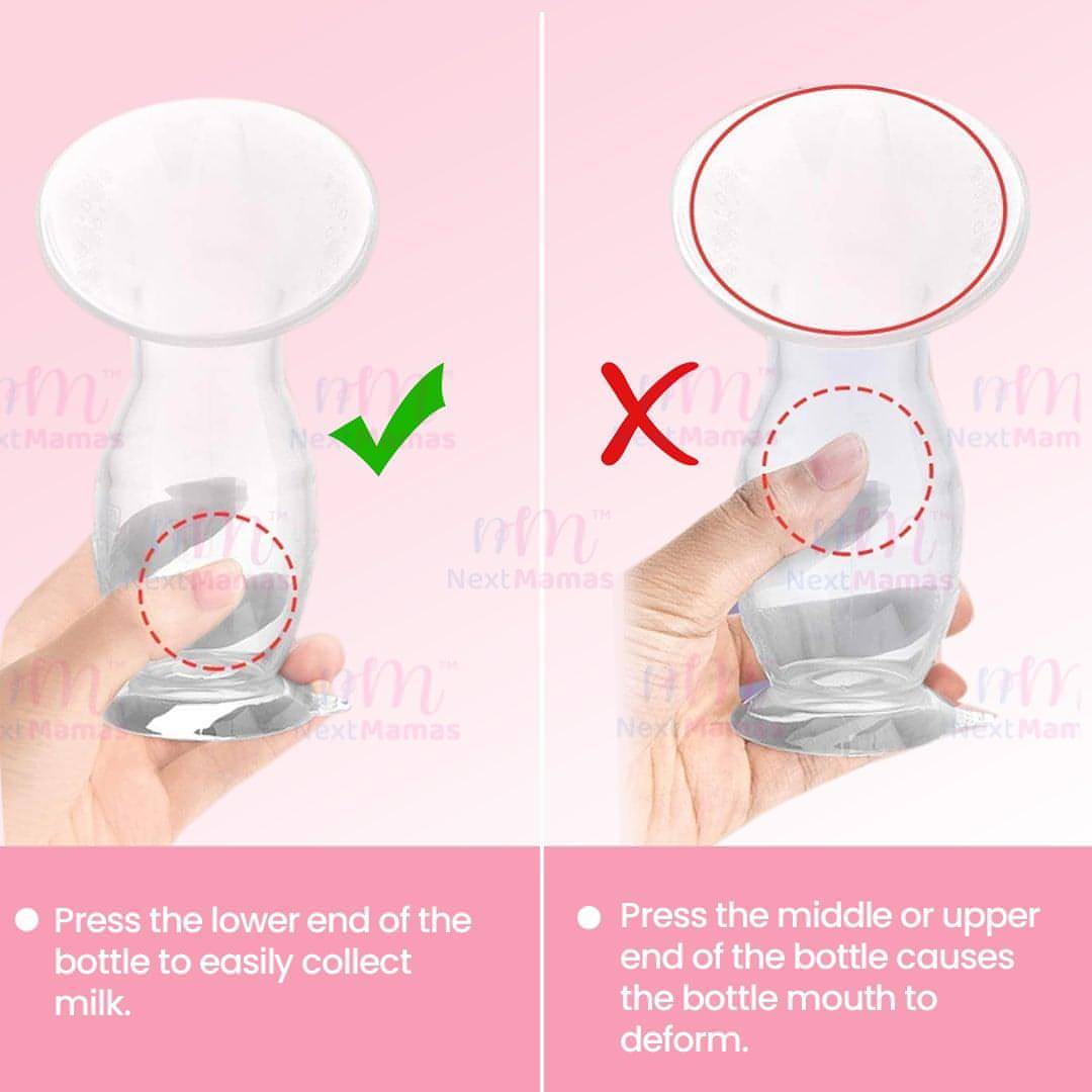 Silicone Manual Breast Pump - NextMamas